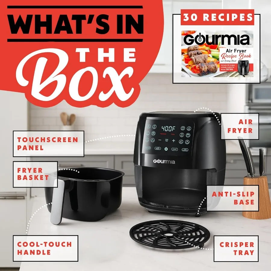 LISM Digital Air Fryer Oven With 12 One-Touch Presets