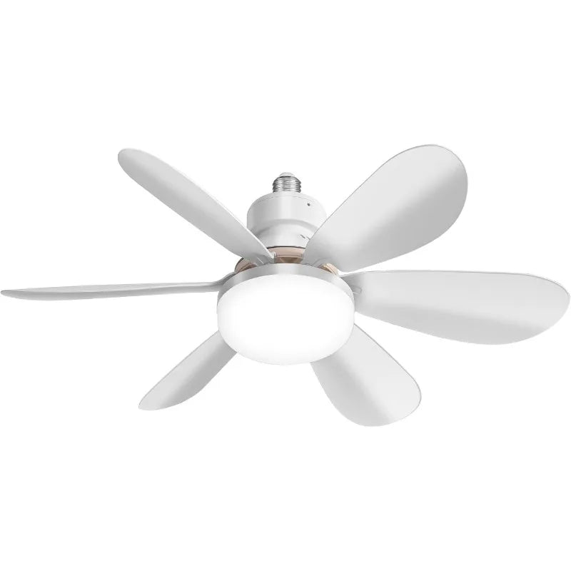 Ceiling Fans With Light Low Profile LED Dimmable For Bedroom