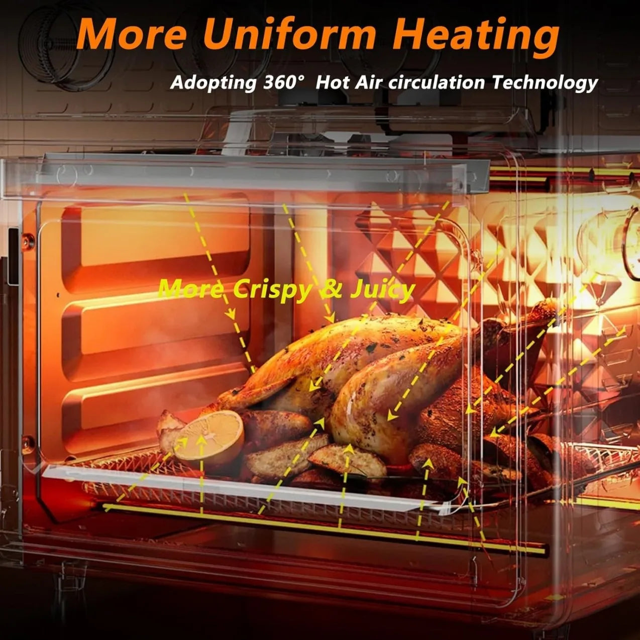 SUNING Plum Chef Air Fryer Multifunctional Convection Oven