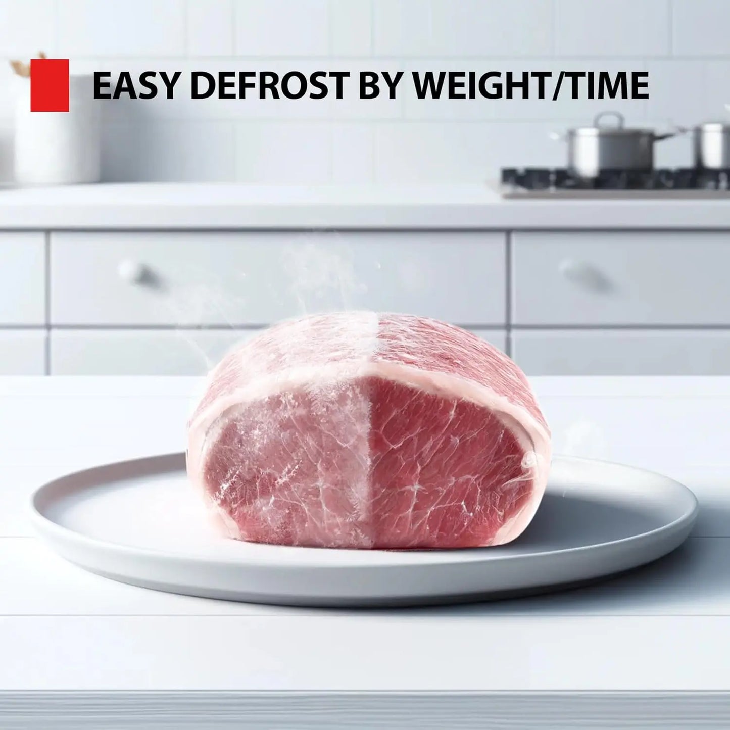 XMSJ 900W Microwave Auto Menu Child Lock Mute LED Light