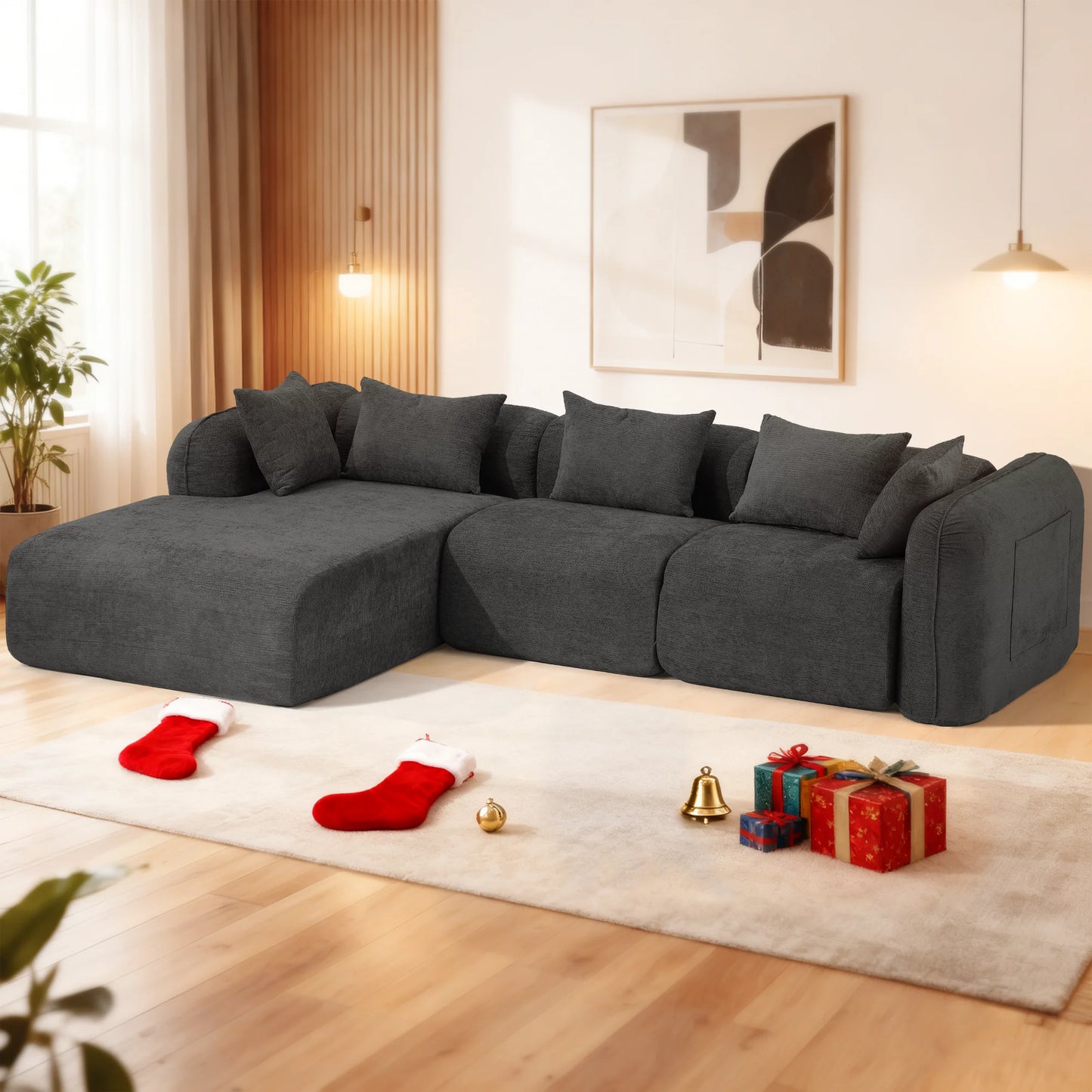 Redlife Sherpa Modular Cloud Sofa No Assembly Sectional