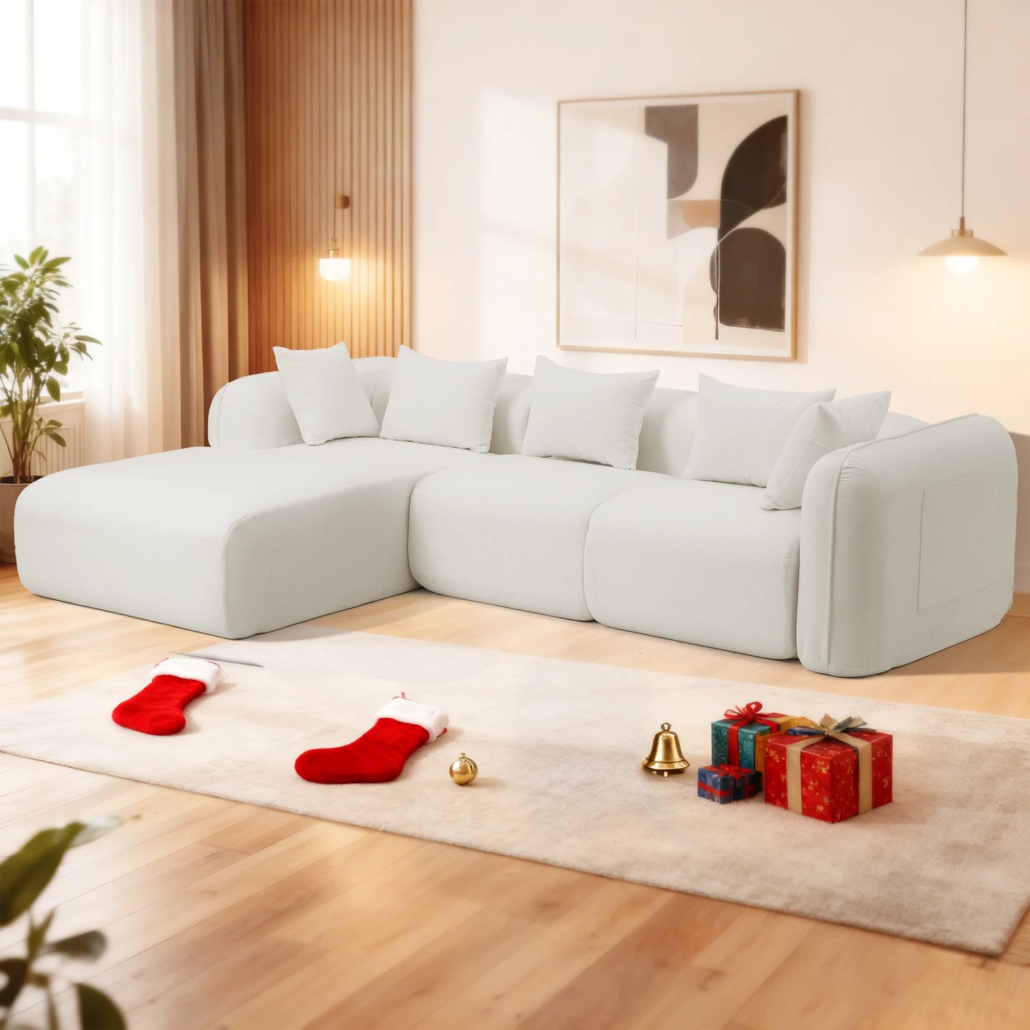 Redlife Sherpa Modular Cloud Sofa No Assembly Sectional