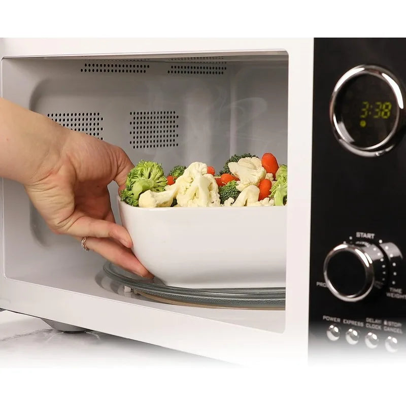 XMSJ 800W Countertop Microwave Oven With LED Display