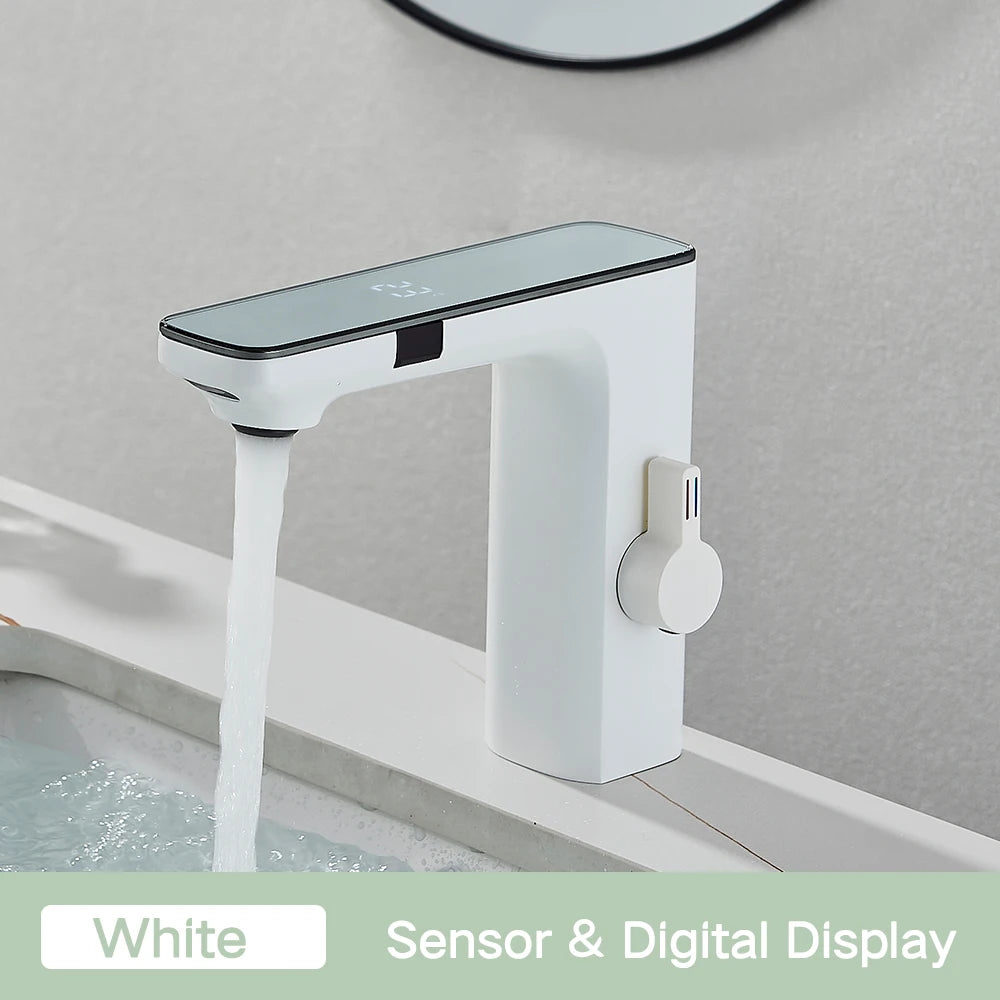 Rozin Touchless Sensor Basin Faucet With Smart Digital Display