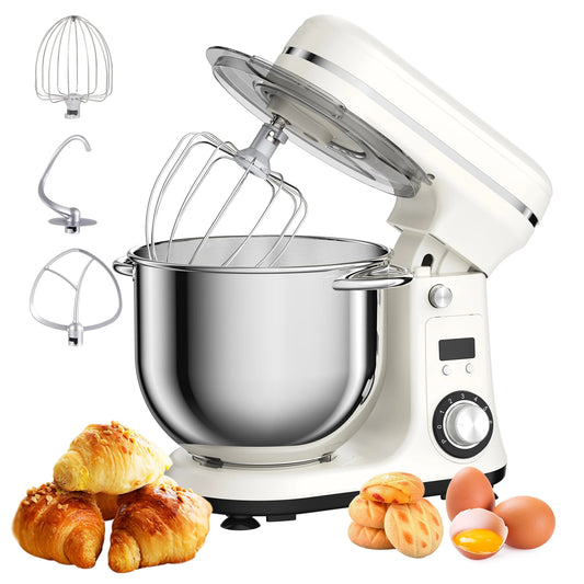 Biolomix Kitchen Stand Mixer 6 Speed 1200W Quiet Motor