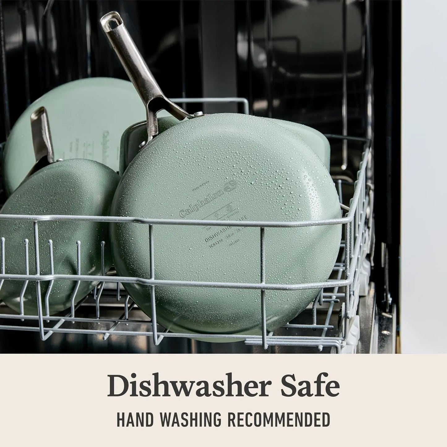 XMSJ Ceramic Nonstick Cookware Set Aluminum Construction