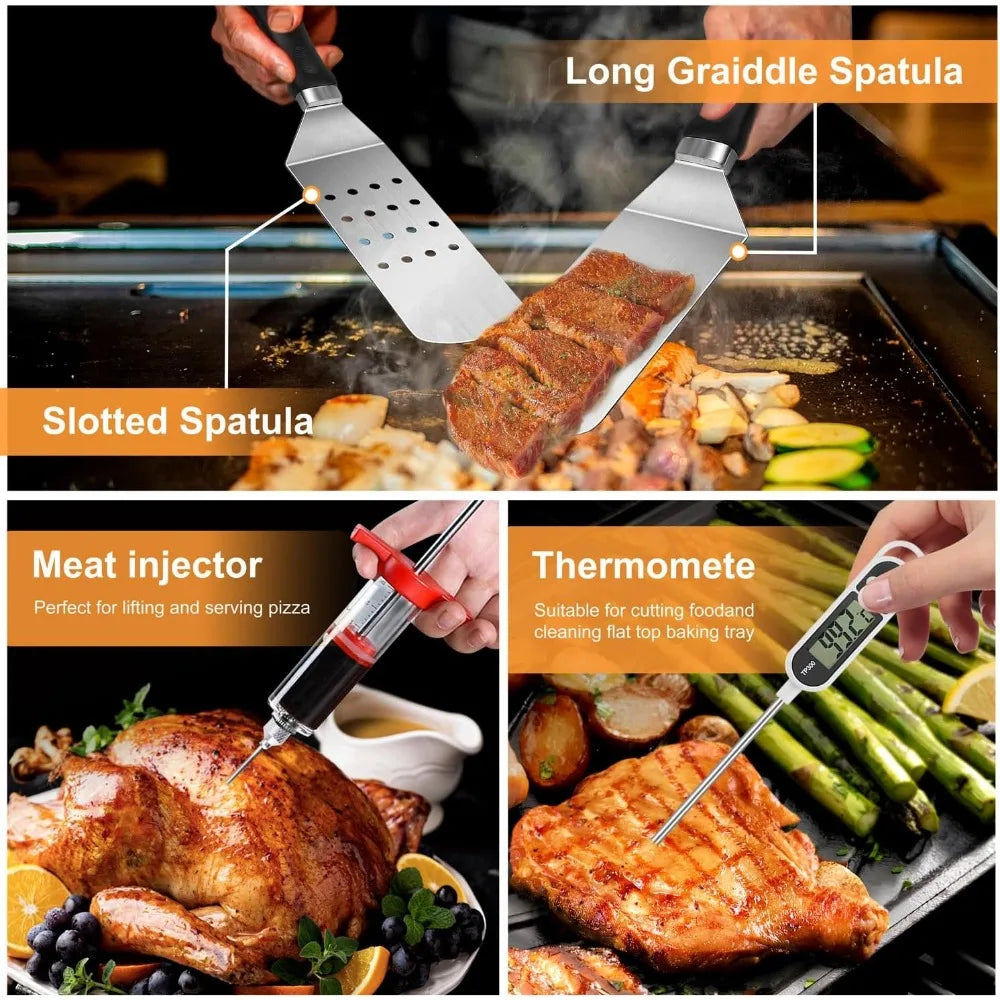 XMSJ Griddle Accessories Kit for Blackstone Flat Top Grill Tools