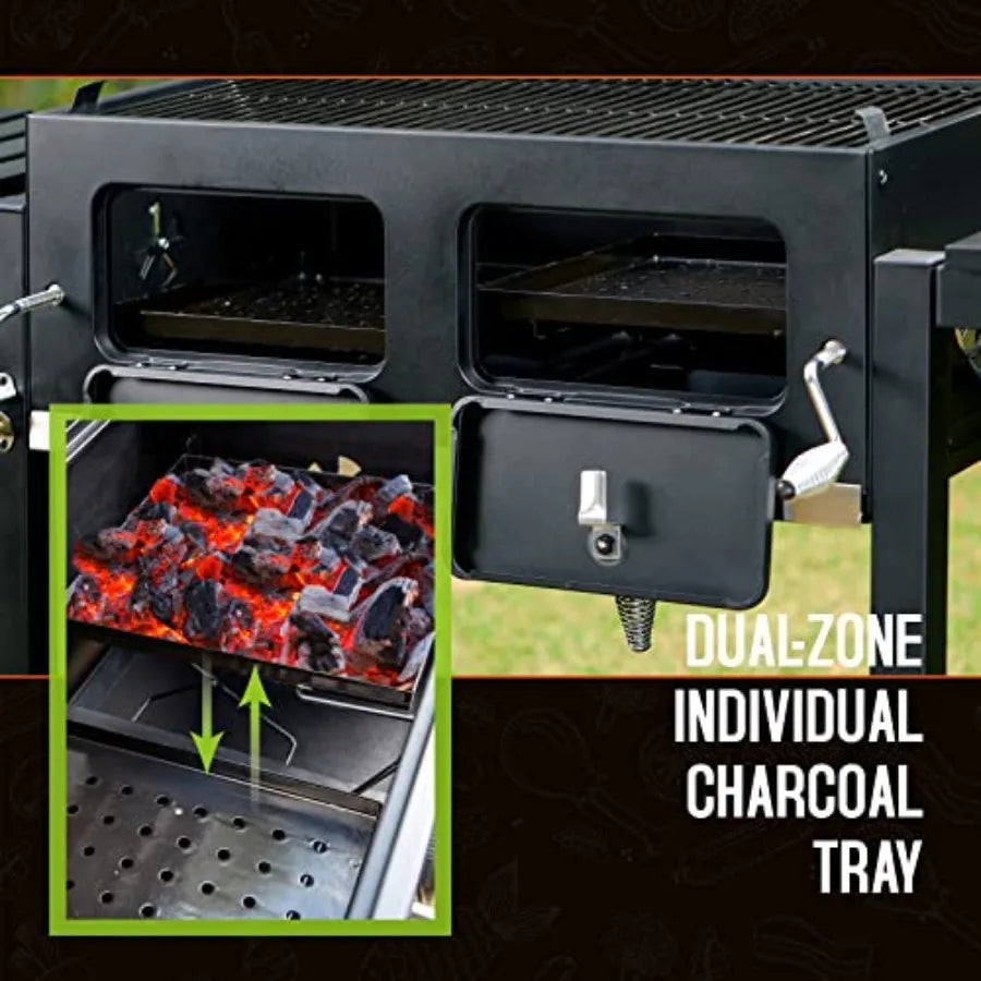 Charcoal BBQ Grill Heavy Duty Outdoor