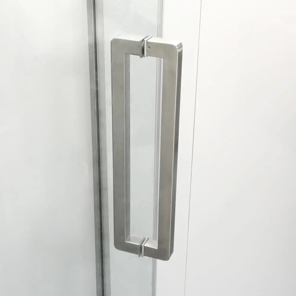 Hign-concerned Semi Frameless Neo Angle Shower Door Tempered Glass Hinged