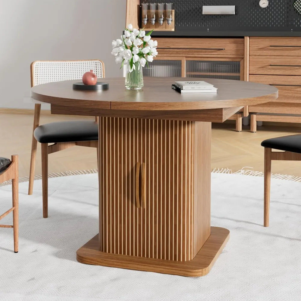 Extendable Dining Table For Four To Eight With Storage