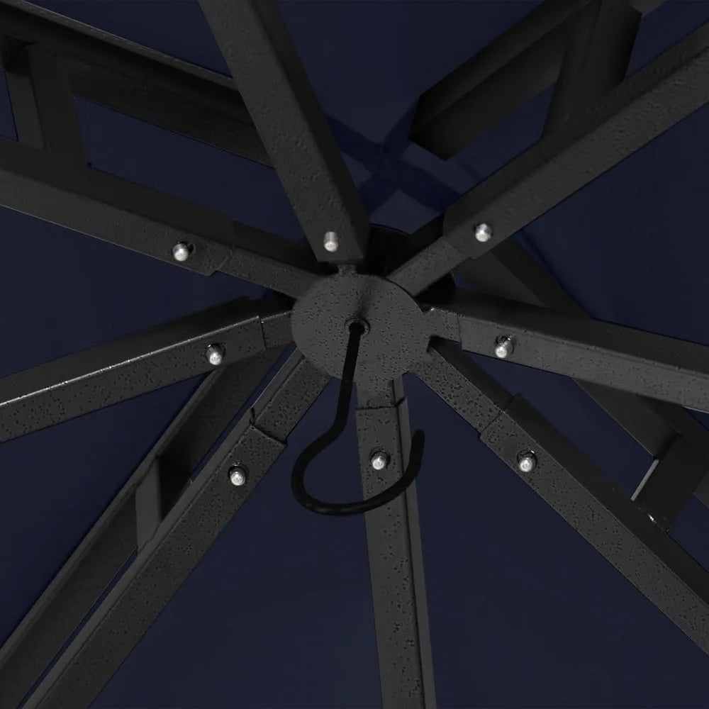 XMSJ Outdoor Garden Gazebo With Stable Steel Frame Durable