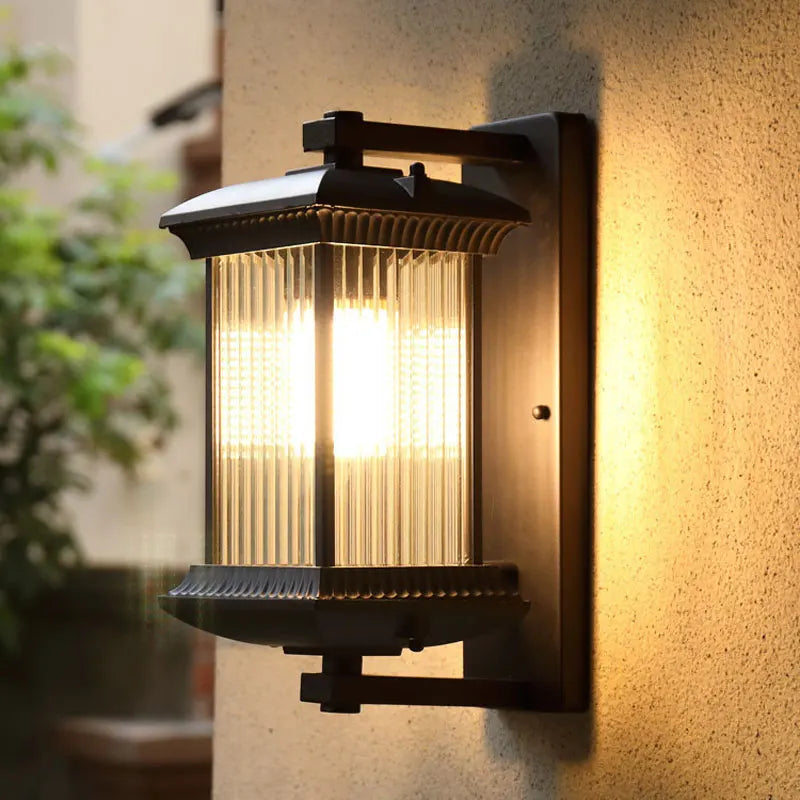 Trazos Outdoor Wall Lamp Waterproof Exterior Light AC90-260V For Hotel Villa