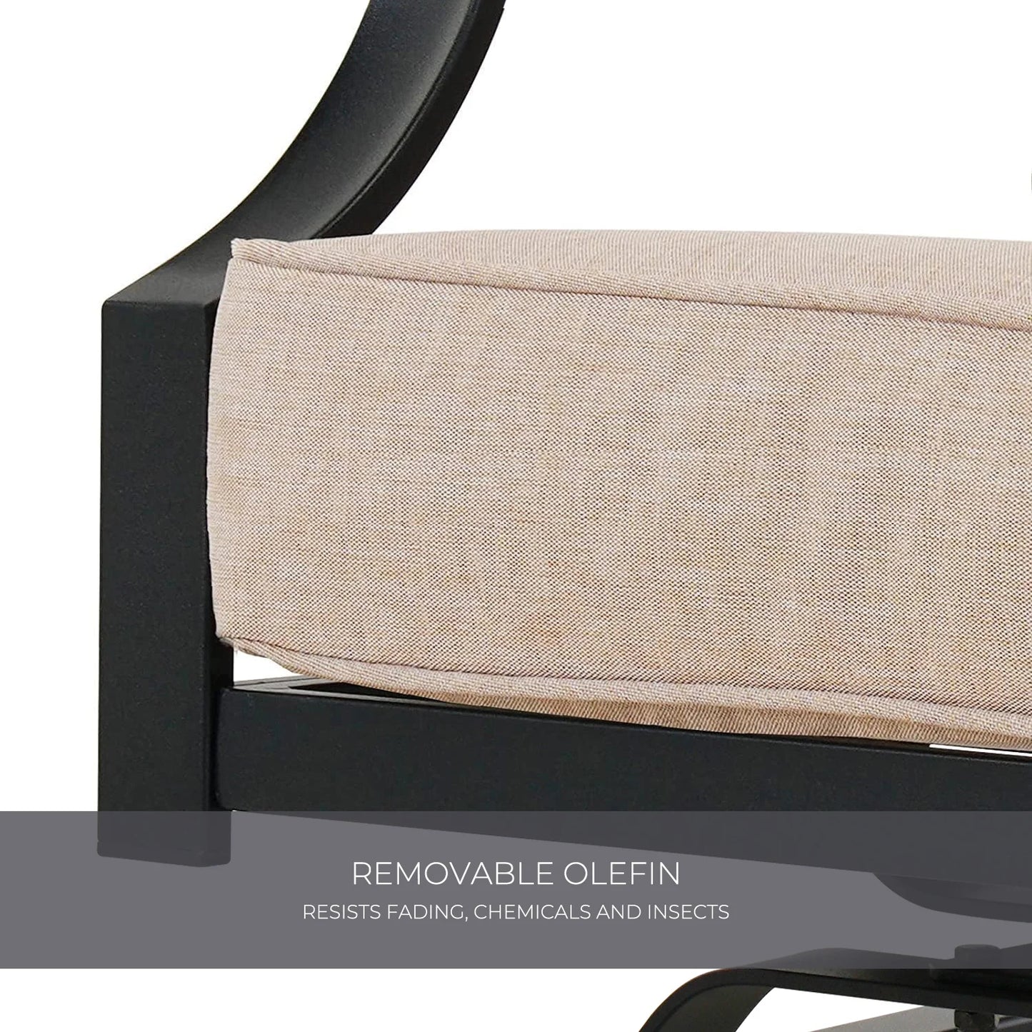 Grand Patio 3 Piece Patio Set With Two Motion Chairs