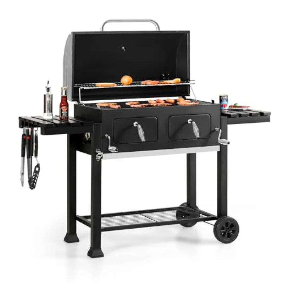 Charcoal BBQ Grill Heavy Duty Outdoor