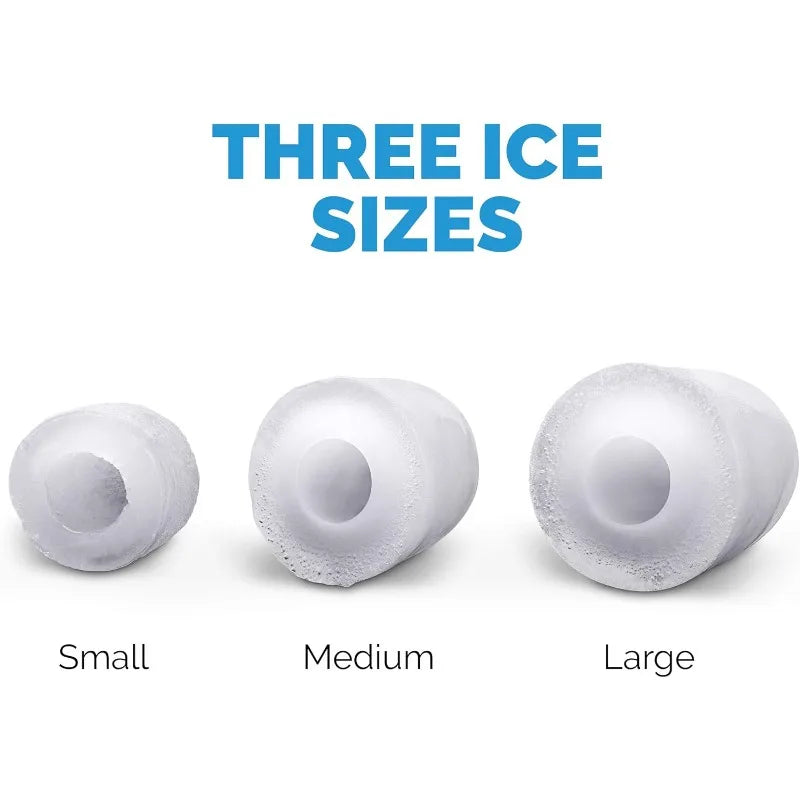 Newair Bullet Ice Machine Countertop Ice Maker BPA Free