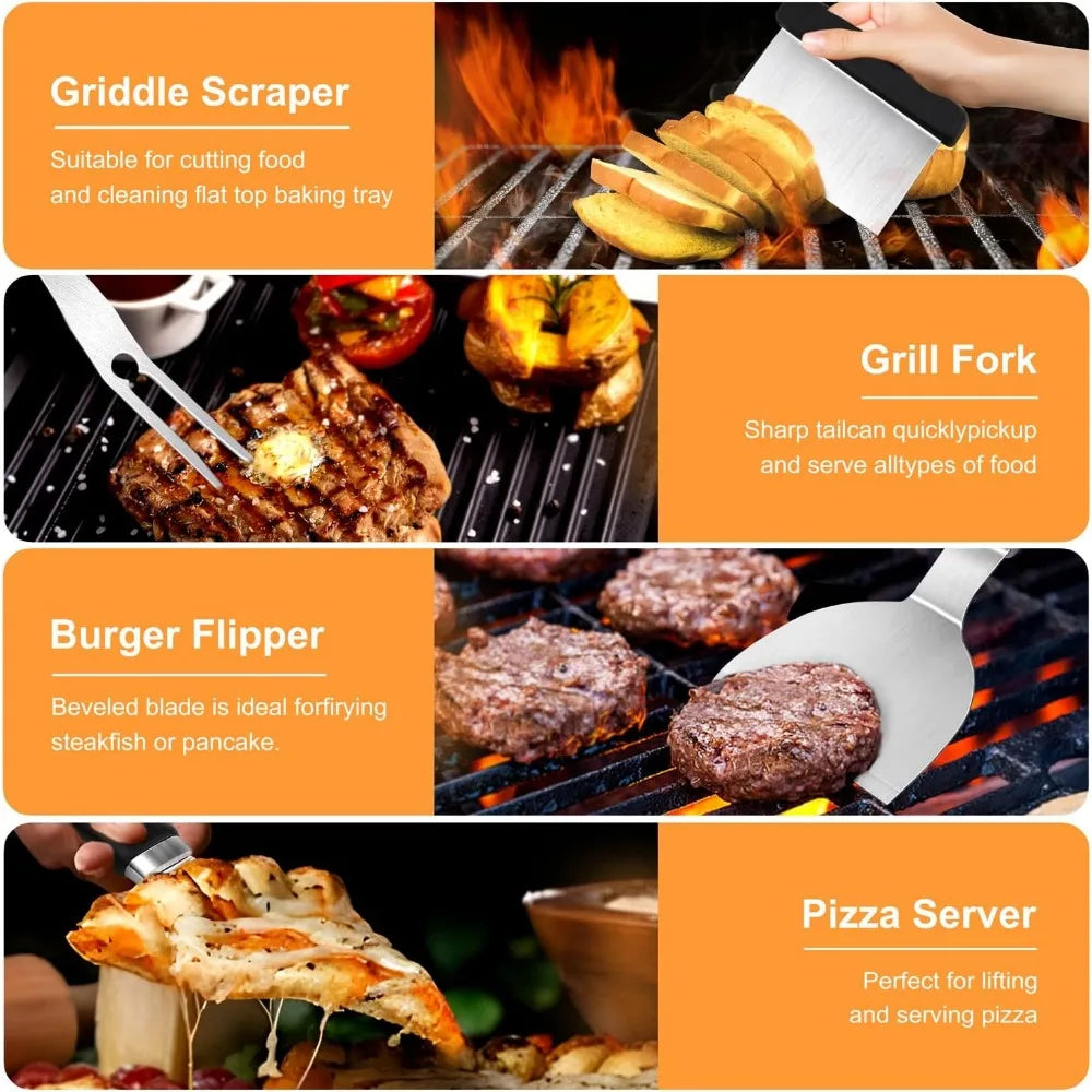 XMSJ Griddle Accessories Kit for Blackstone Flat Top Grill Tools