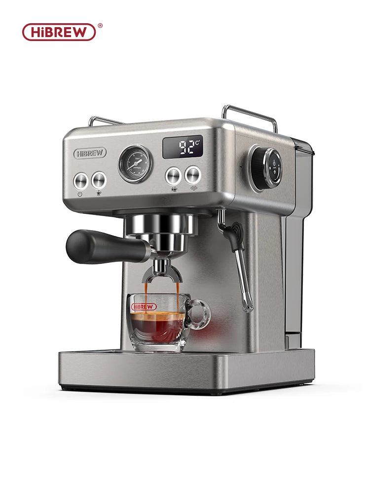 HiBREW 20 Bar Espresso Machine H10A Stainless Steel Semi Automatic