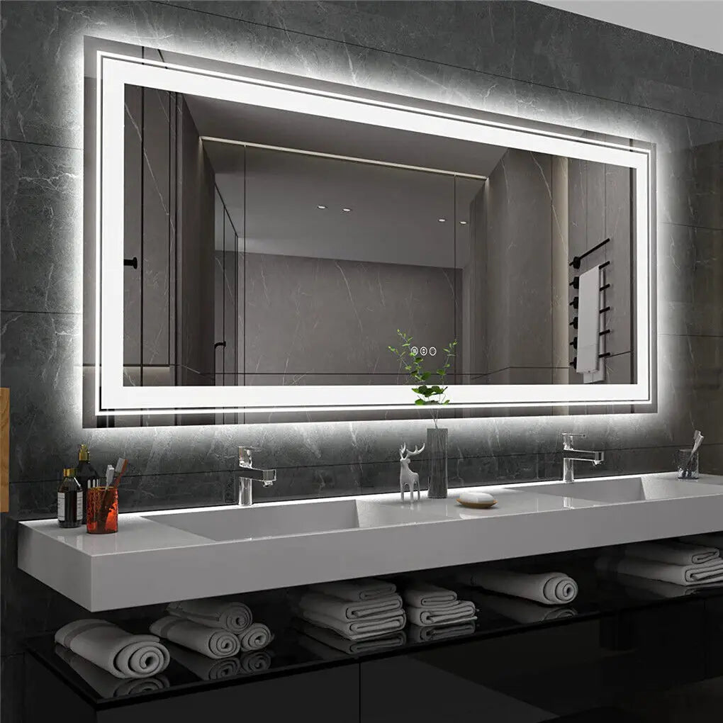 LUVODI Illuminated Dressing Mirror Vanity With 3 Color Lights