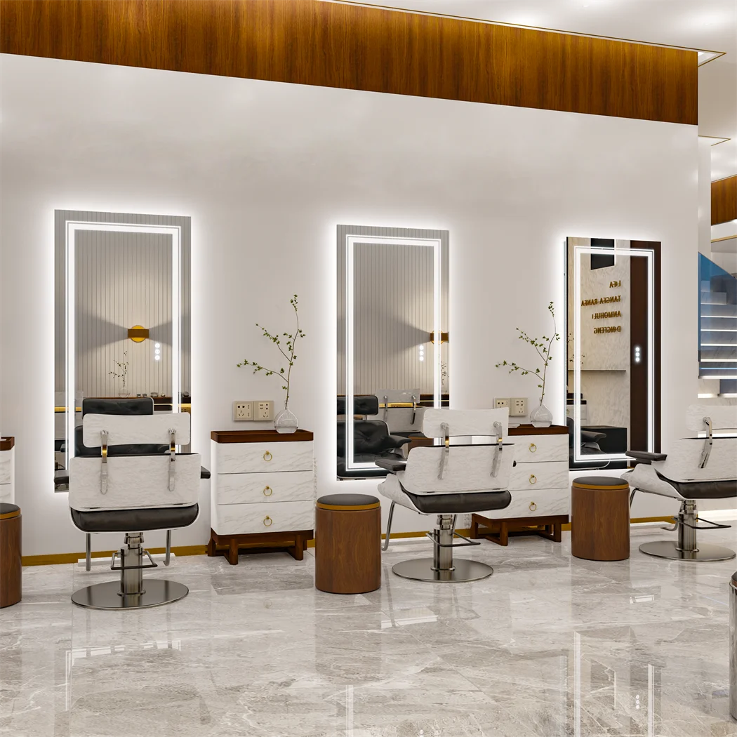 LUVODI Illuminated Dressing Mirror Vanity With 3 Color Lights