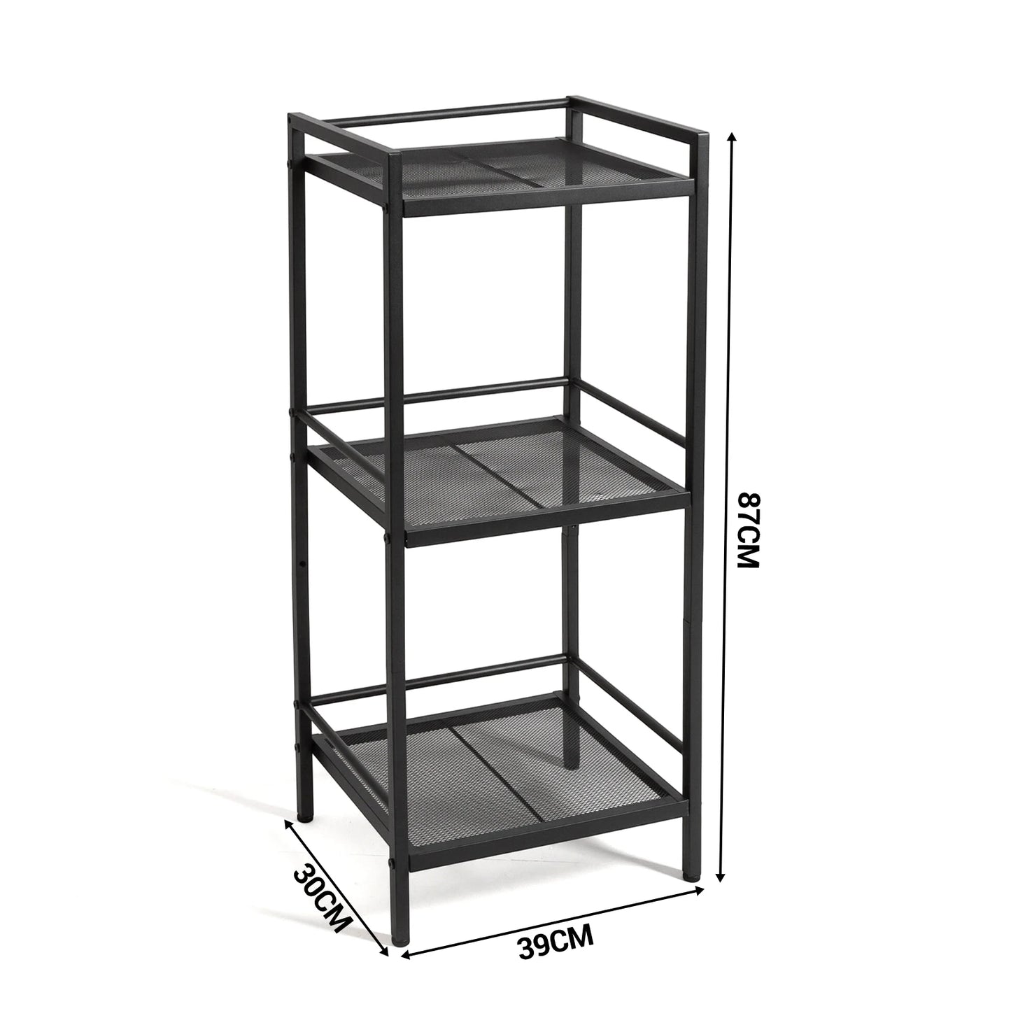 HiMISS 3 Tier Ladder Bathroom Storage Shelf Organizer