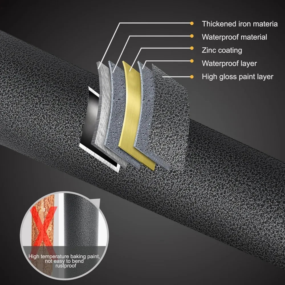 XMSJ Outdoor Garden Gazebo With Stable Steel Frame Durable