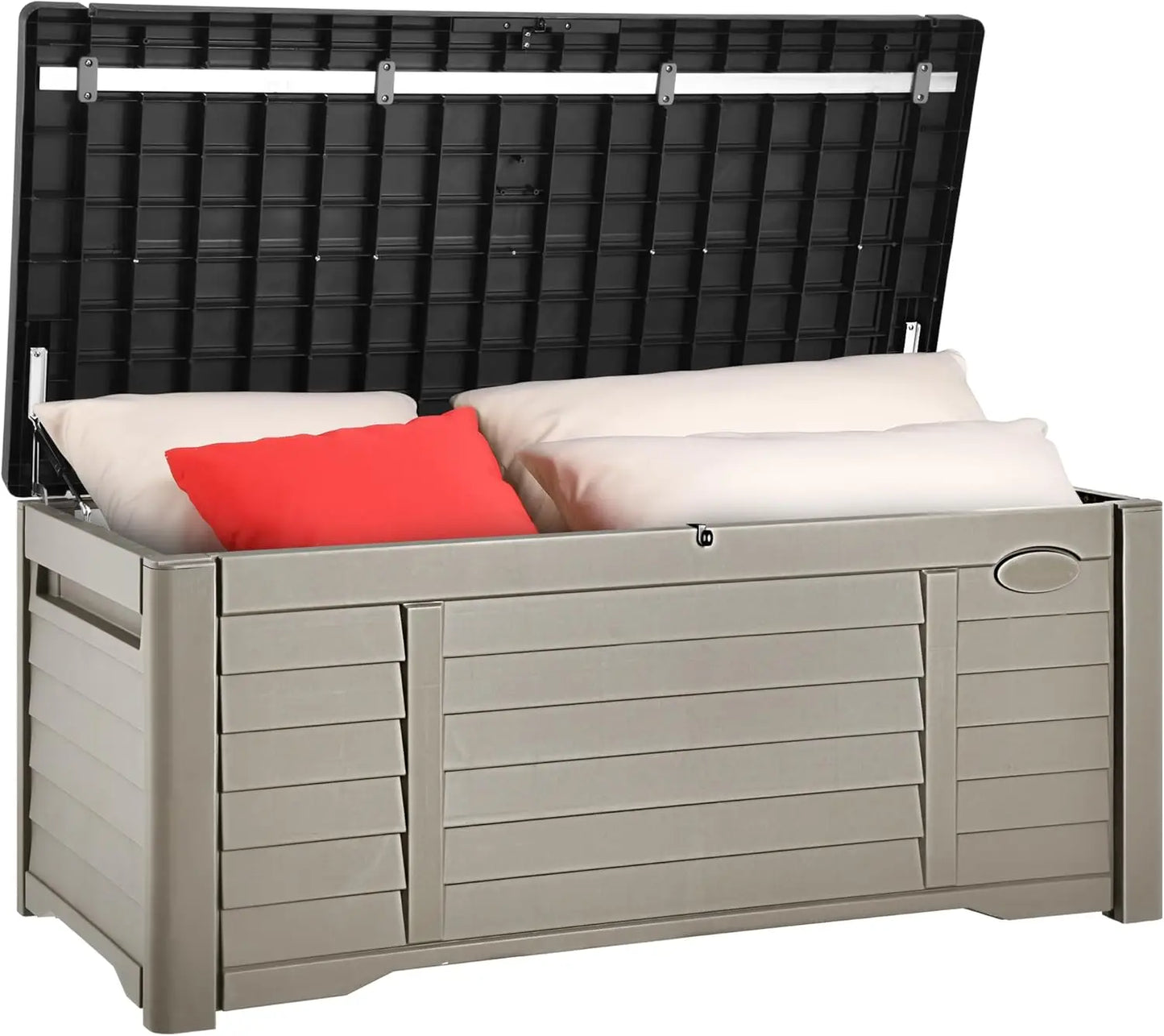 Nest N Yard Storage Deck Box Waterproof Lockable Lid