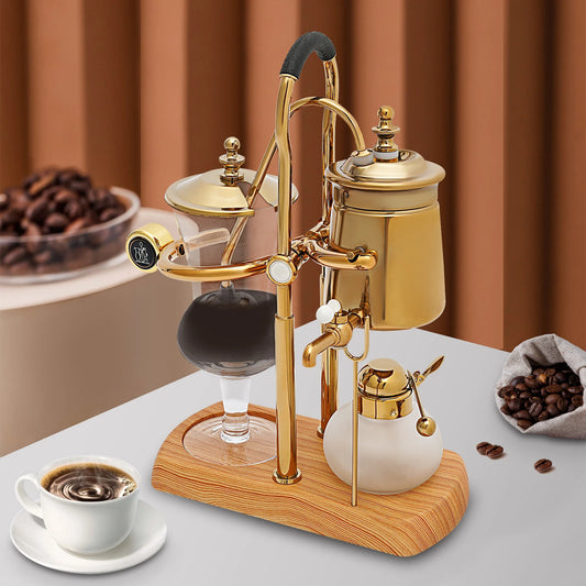 Siphon Coffee Pot Set With Integrated Filter