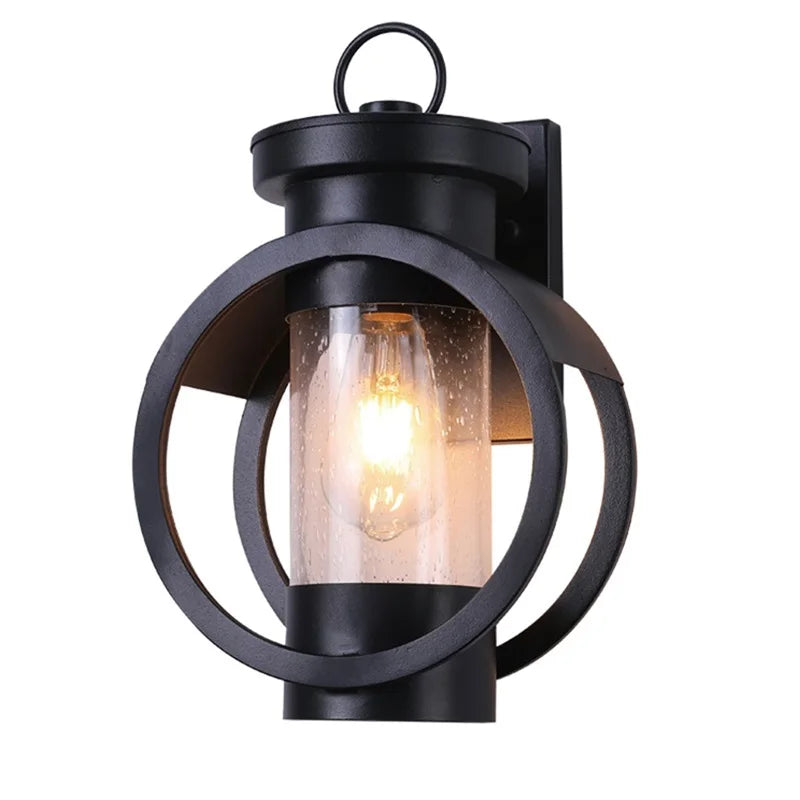 OUFULA Outdoor Wall Light Retro Sconce Lamp Waterproof Classic Decorative