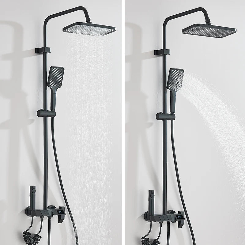 Rozin Digital Display Shower Faucet Set Dual Control