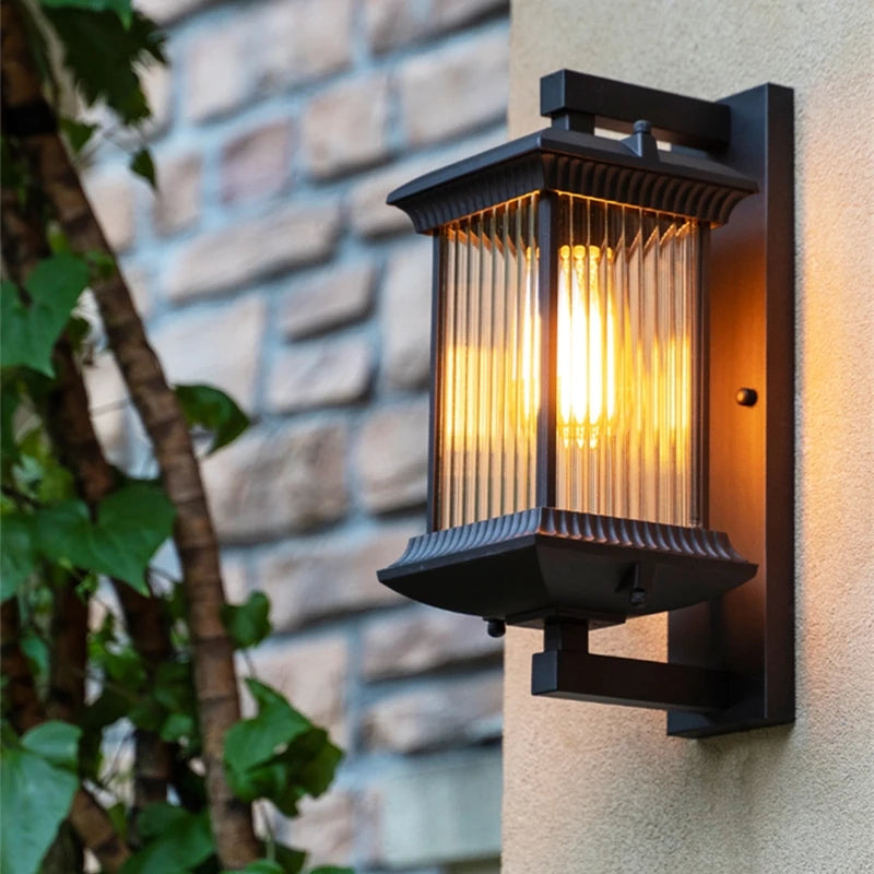 Trazos Outdoor Wall Lamp Waterproof Exterior Light AC90-260V For Hotel Villa