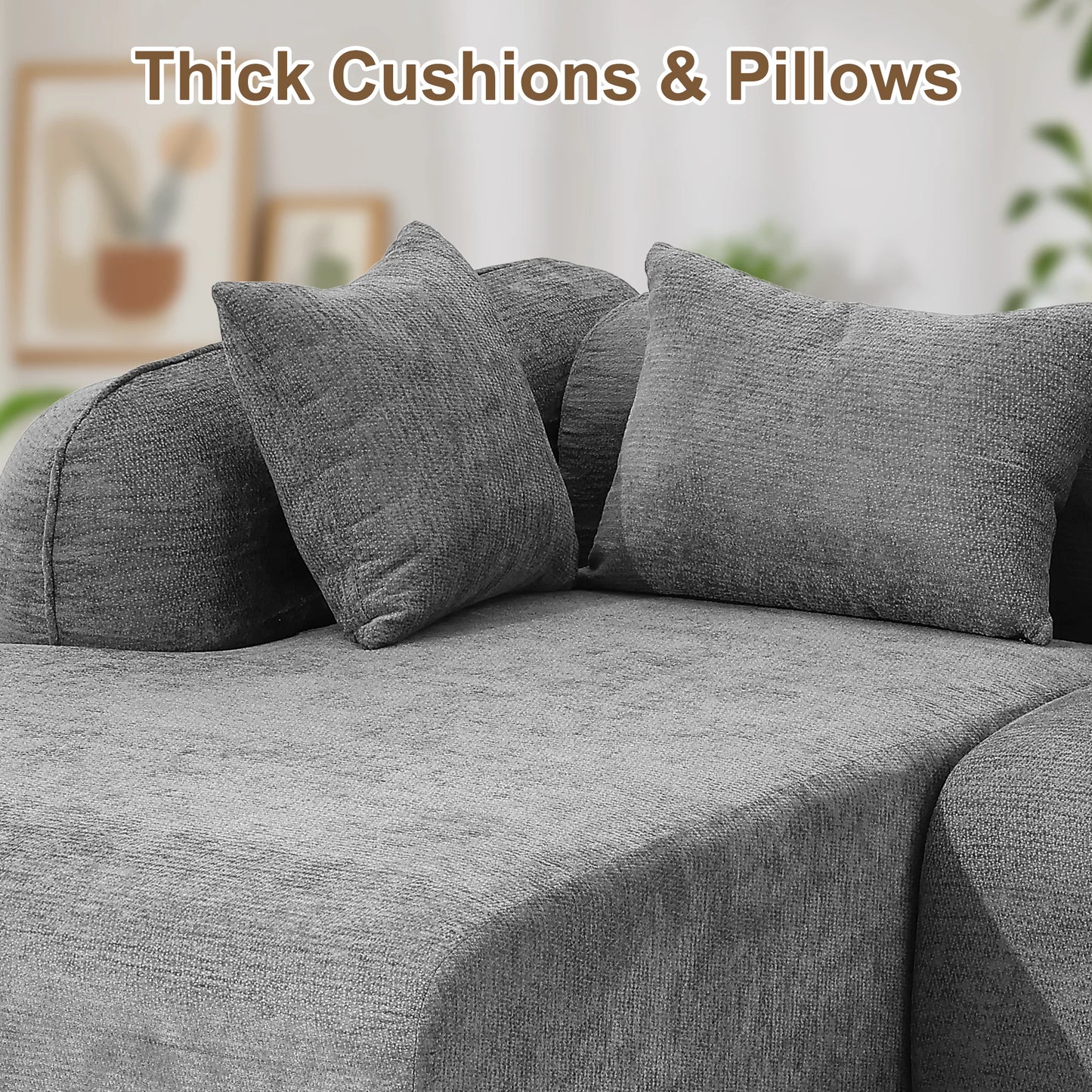 Redlife Sherpa Modular Cloud Sofa No Assembly Sectional