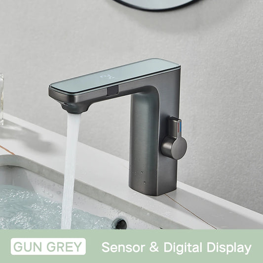 Rozin Touchless Sensor Basin Faucet With Smart Digital Display